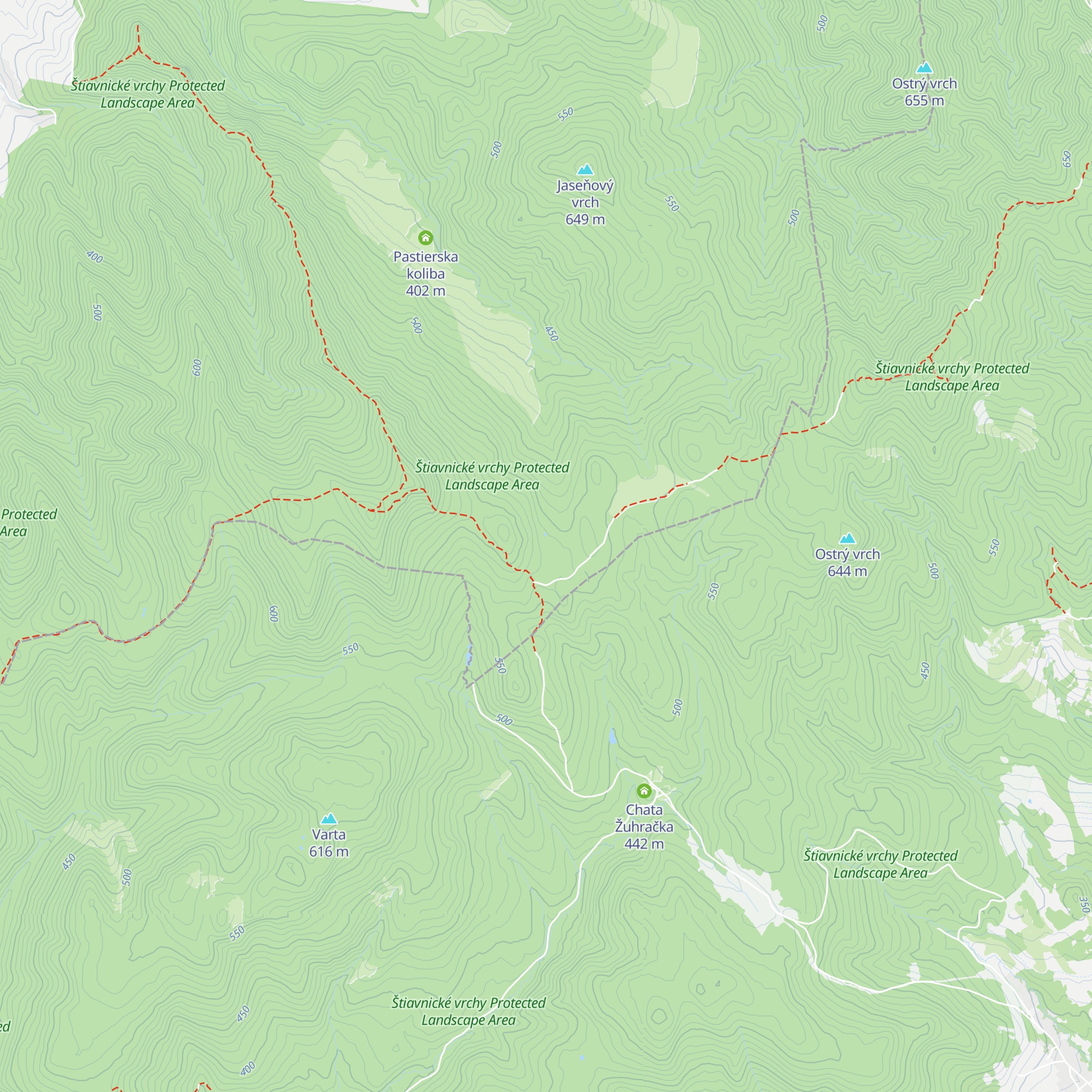 Poľovnícka chata Močiar map