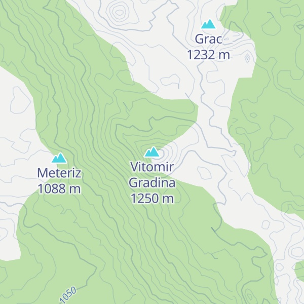 Map of Vitomir Gradina
