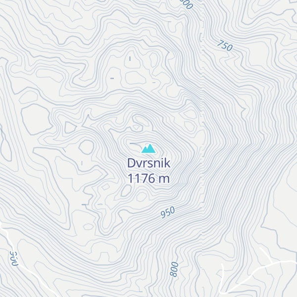 Map of Dvrsnik