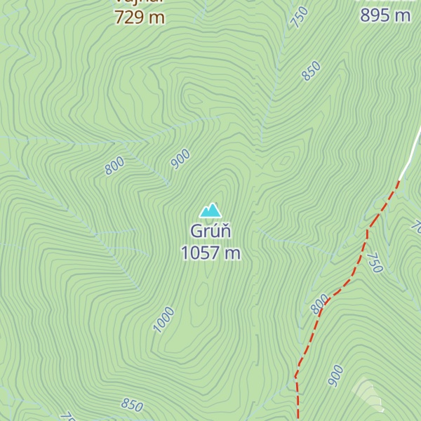 Map of Grúň