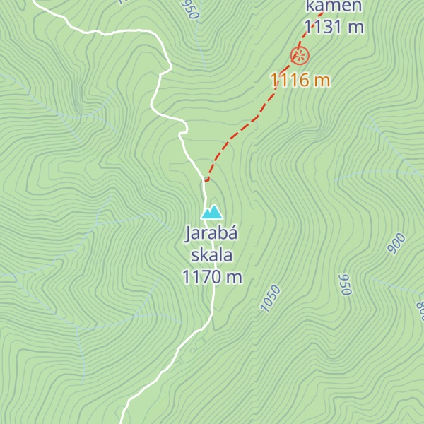Map of Jarabá skala