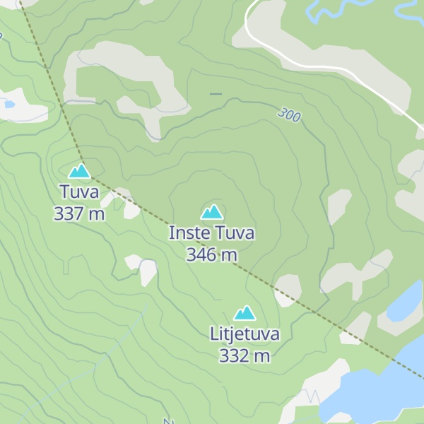 Map of Inste Tuva
