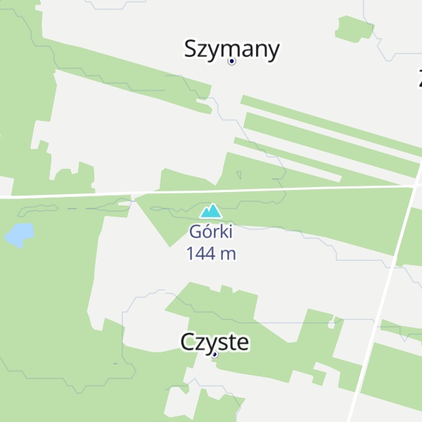 Map of Górki