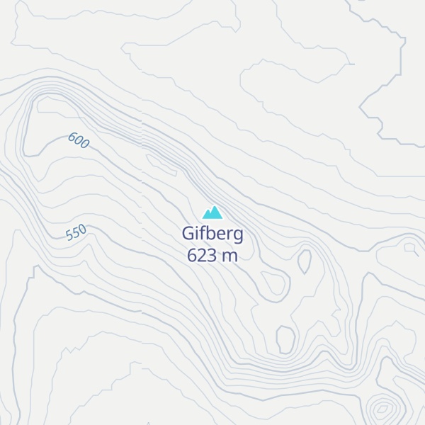 Map of Gifberg