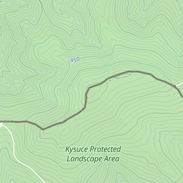 Map of Velký Polom / Veľký Polom