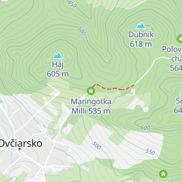 Map of Maringotka Milli