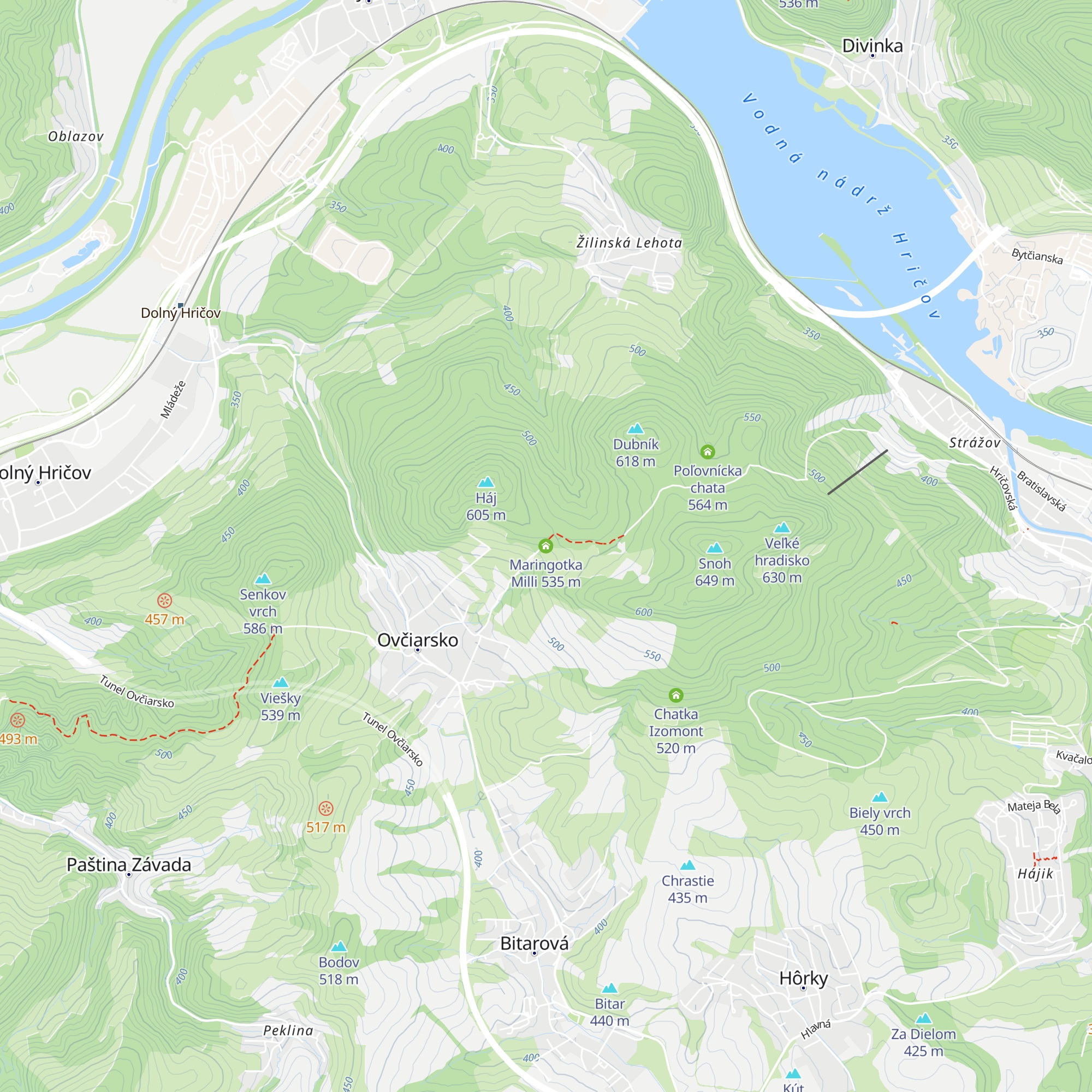 Maringotka Milli map