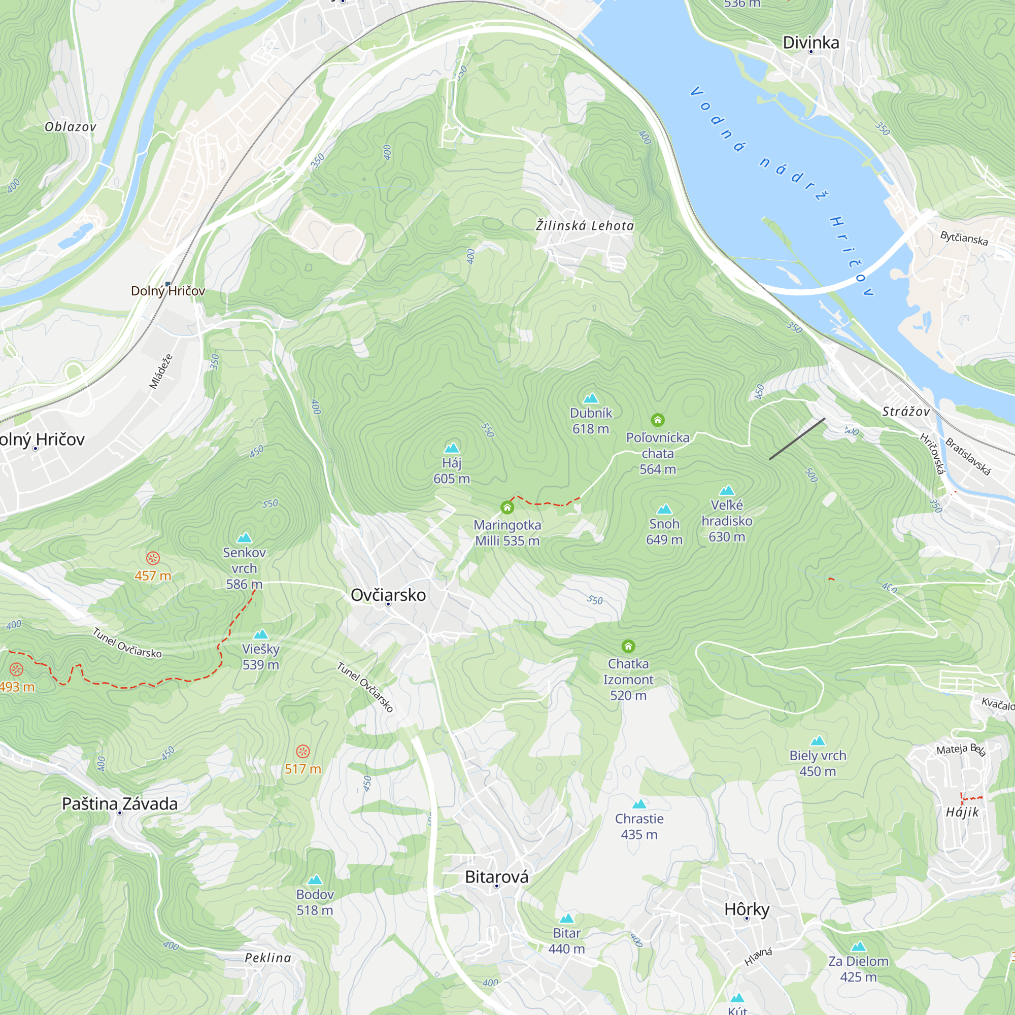 Maringotka Milli map