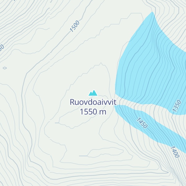 Map of Ruovdoaivvit