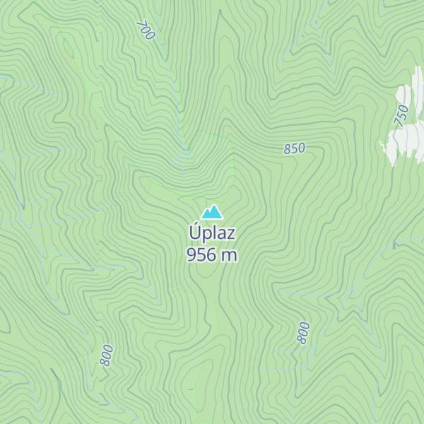 Map of Úplaz