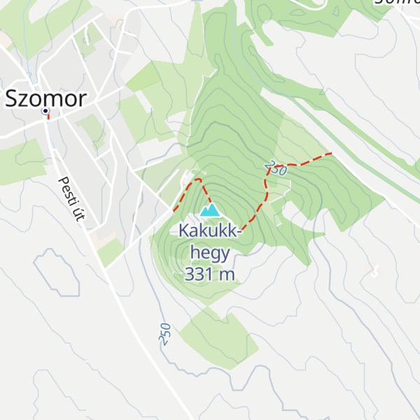 Map of Kakukk-hegy