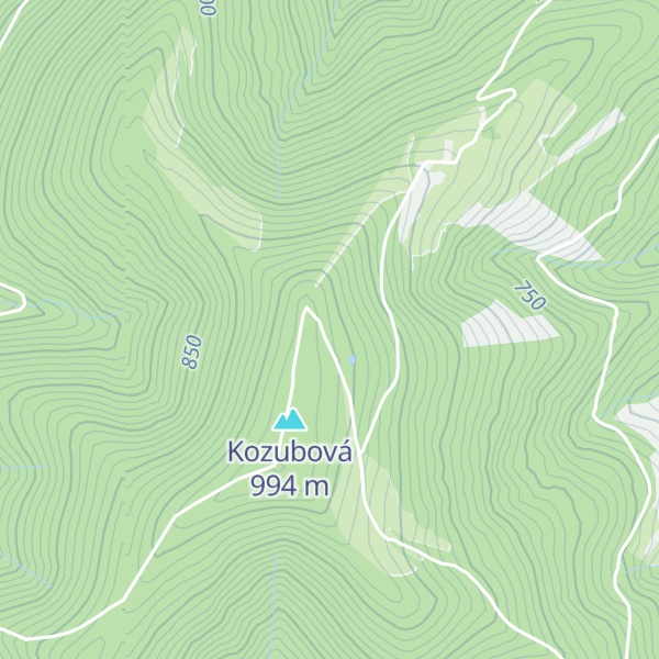 Map of Chata Kozubová