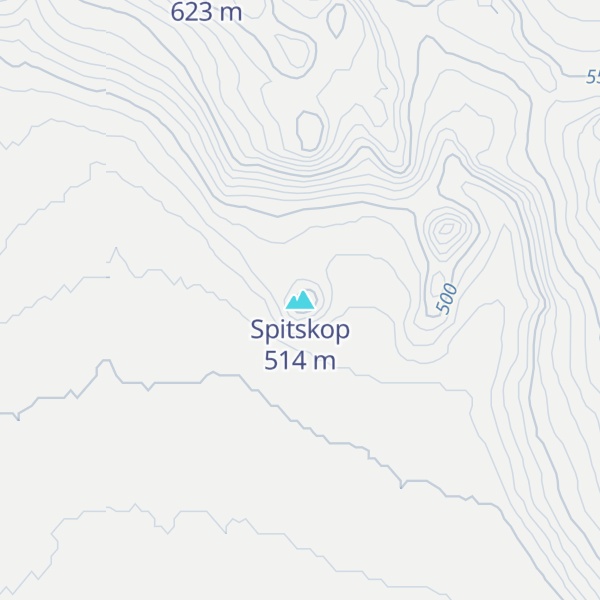 Map of Spitskop