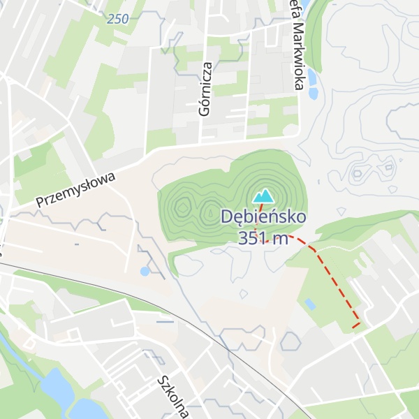 Map of Ciosek