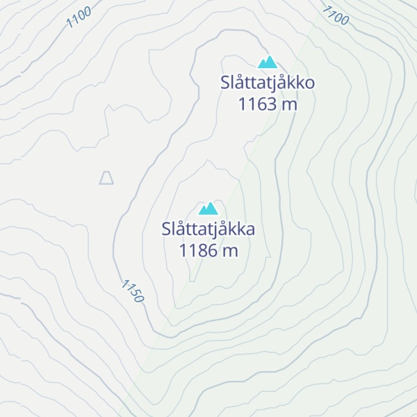 Map of Slåttatjåkka