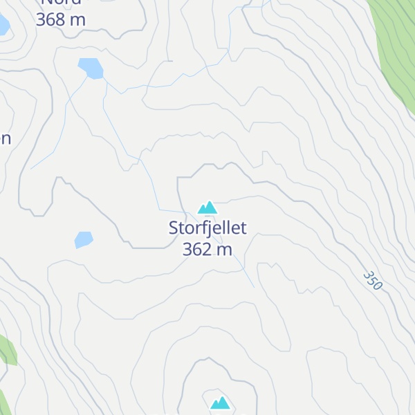 Map of Storfjellet