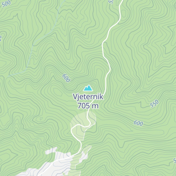 Map of Vjeternik