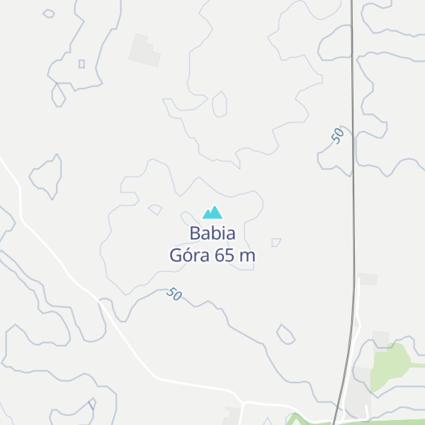Map of Babia Góra