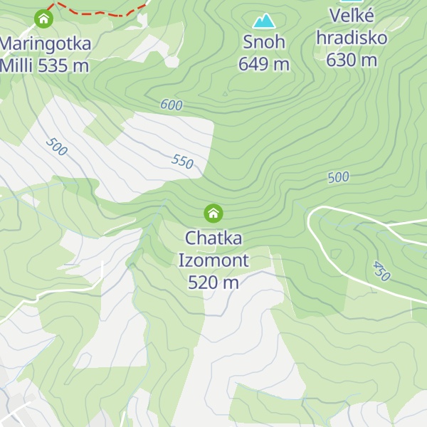 Map of Chatka Izomont