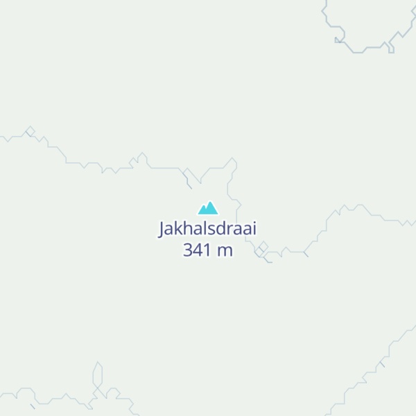 Map of Jakhalsdraai