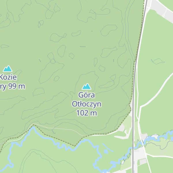 Map of Góra Otłoczyn