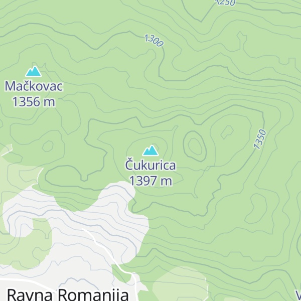 Map of Čukurica