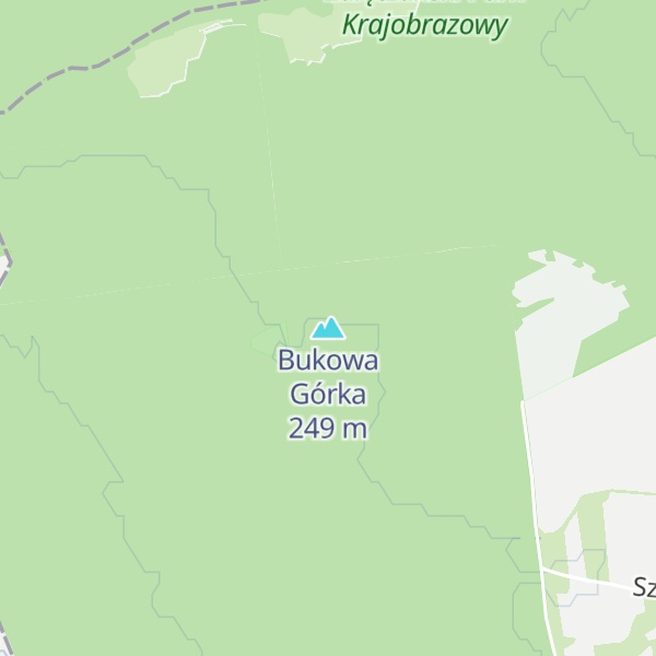 Map of Bukowa Górka