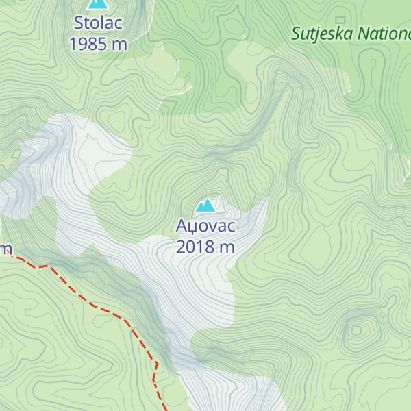 Map of Aџovac