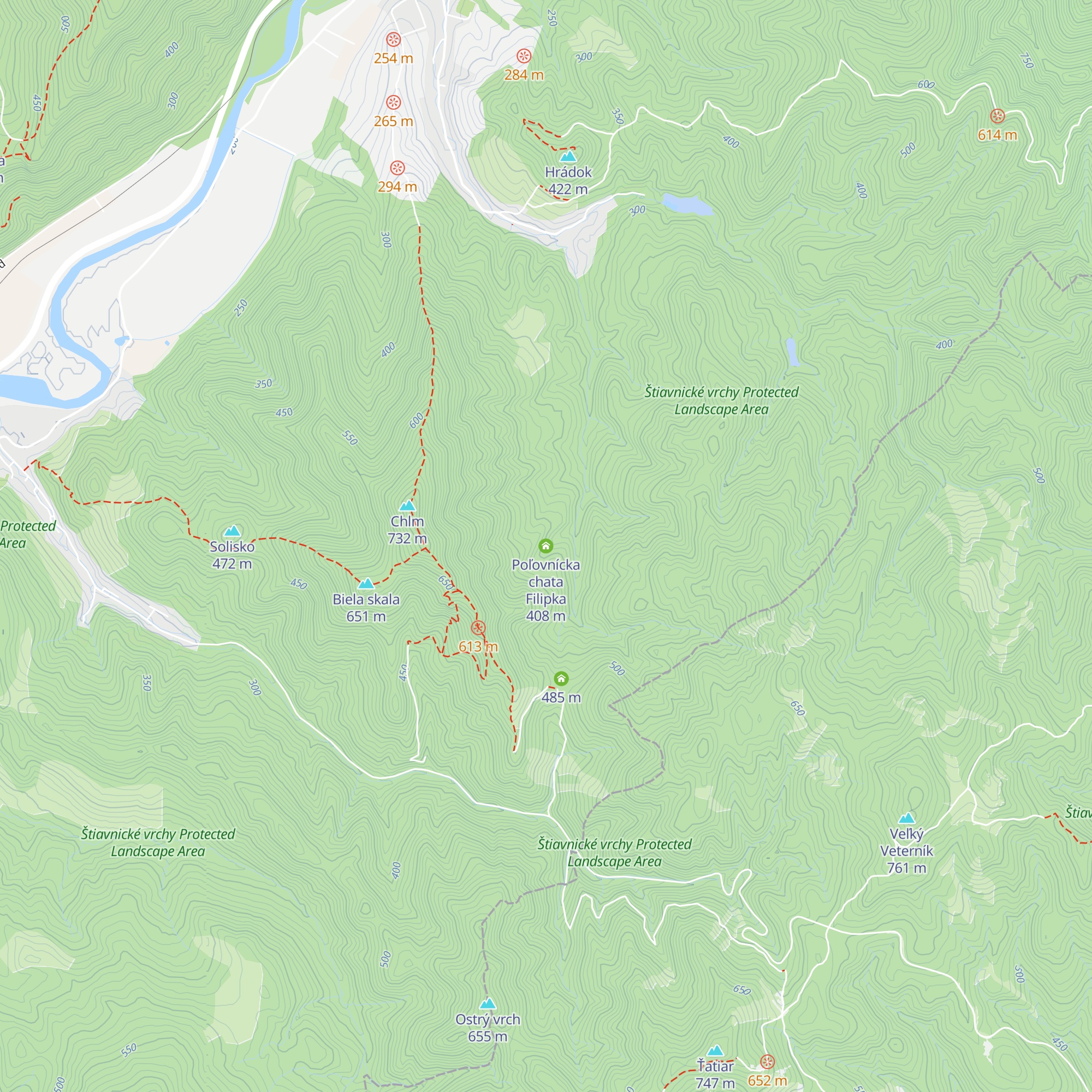 Poľovnícka chata Filipka map