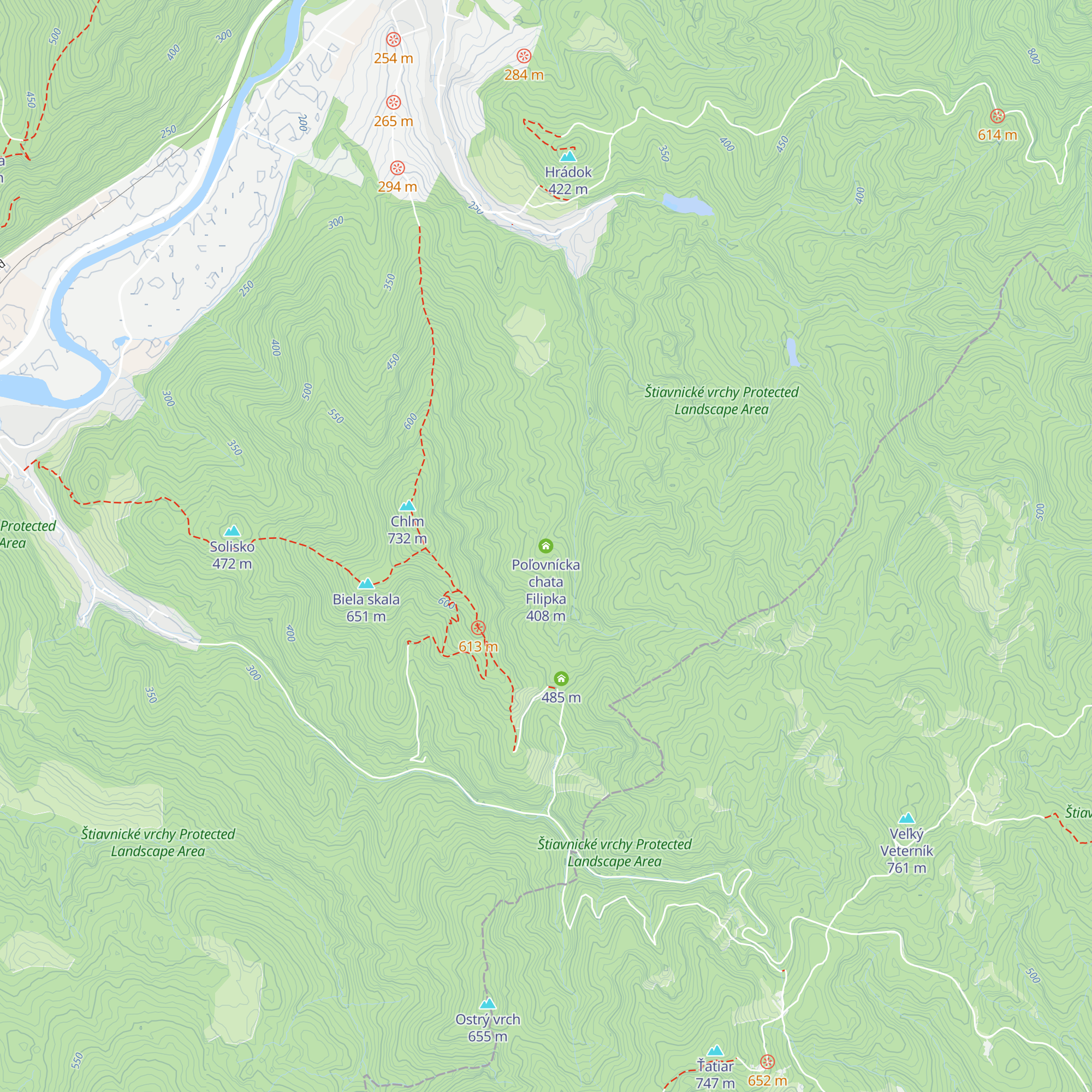 Poľovnícka chata Filipka map