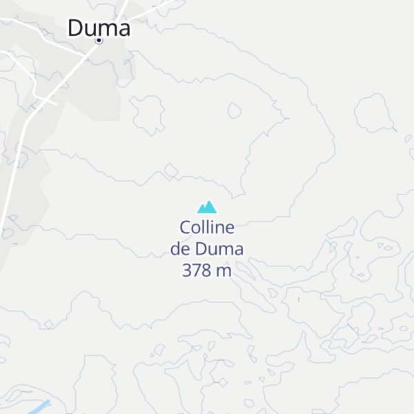 Map of Colline de Duma