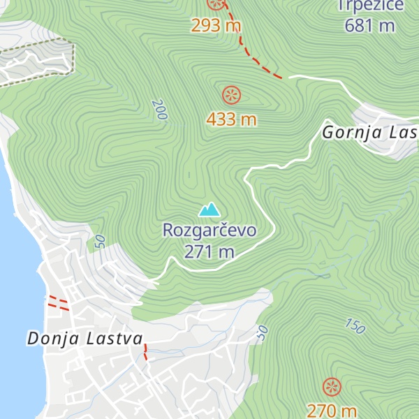 Map of Rozgarčevo