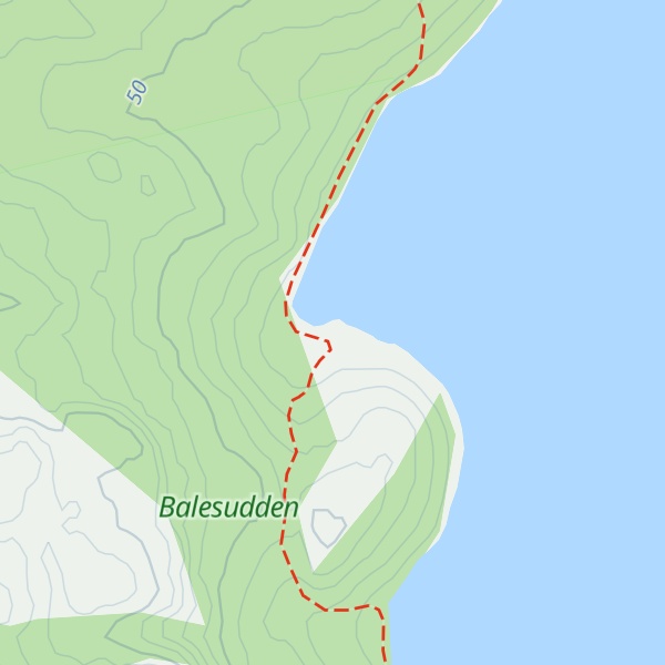 Map of Bodviken