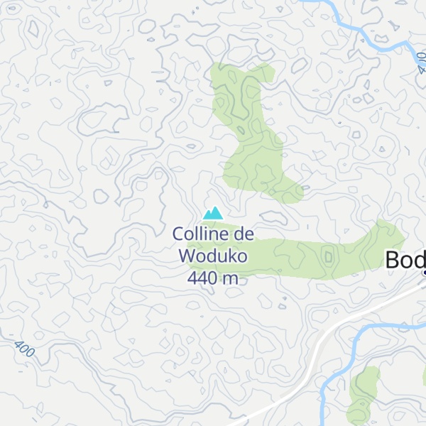 Map of Colline de Woduko