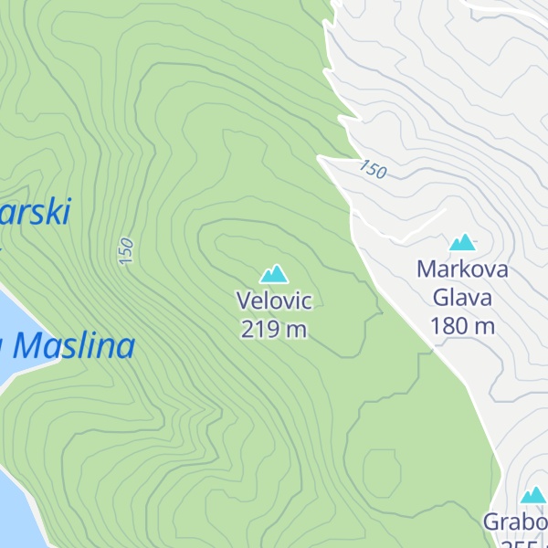 Map of Velovic