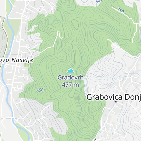 Map of Gradovrh