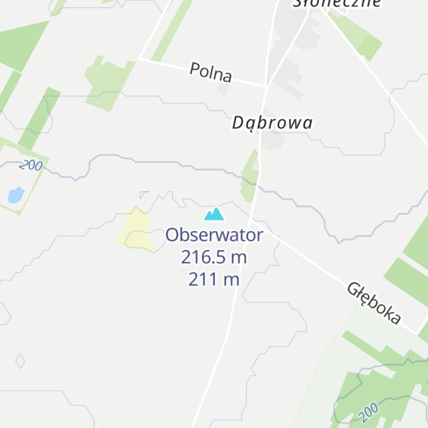 Map of Obserwator 216.5 m