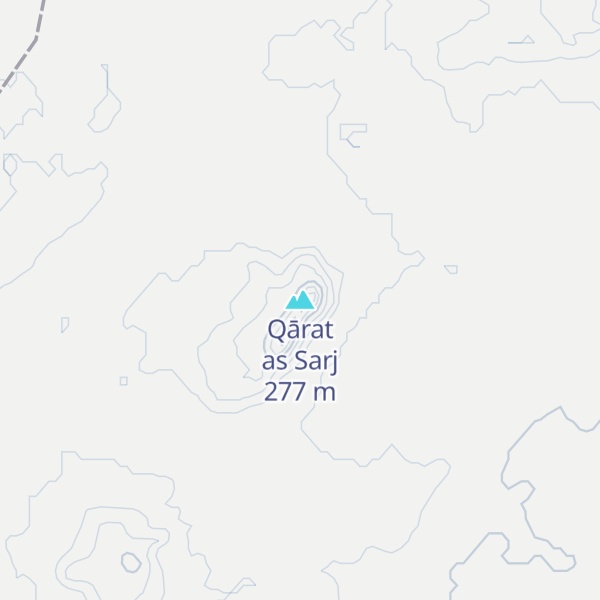 Map of Qārat as Sarj