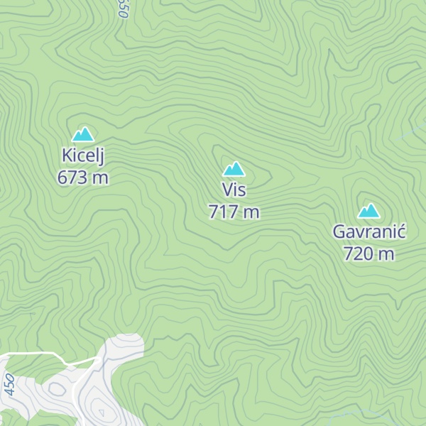 Map of Lovačka kuća