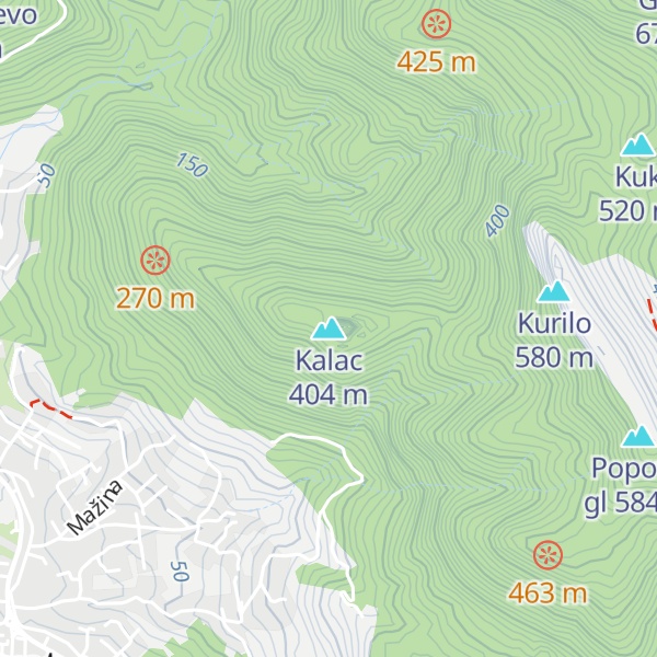 Map of Kalac