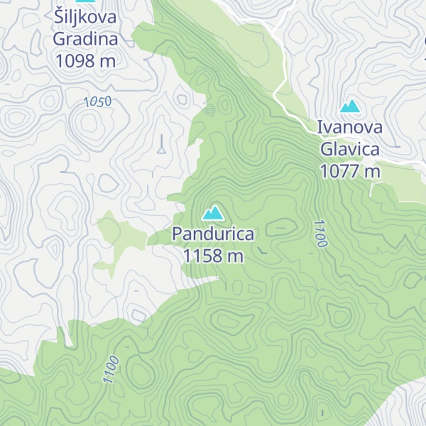 Map of Pandurica