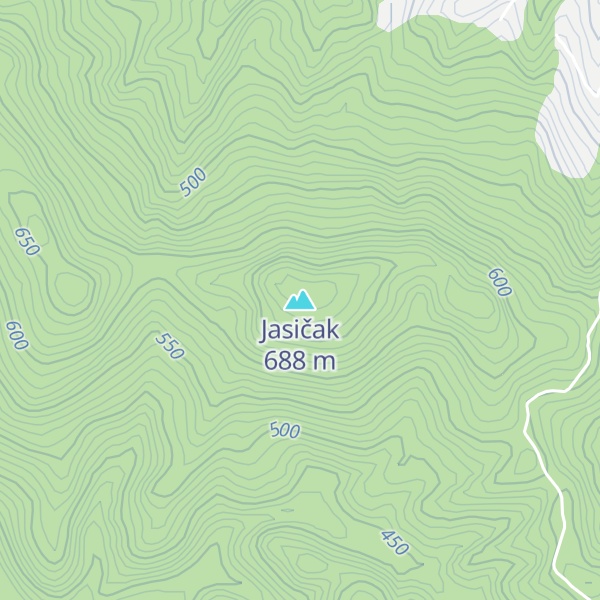 Map of Jasičak