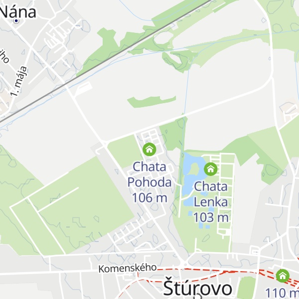 Map of Chata Pohoda