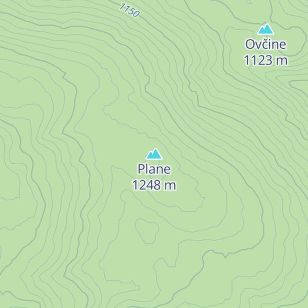 Map of Plane