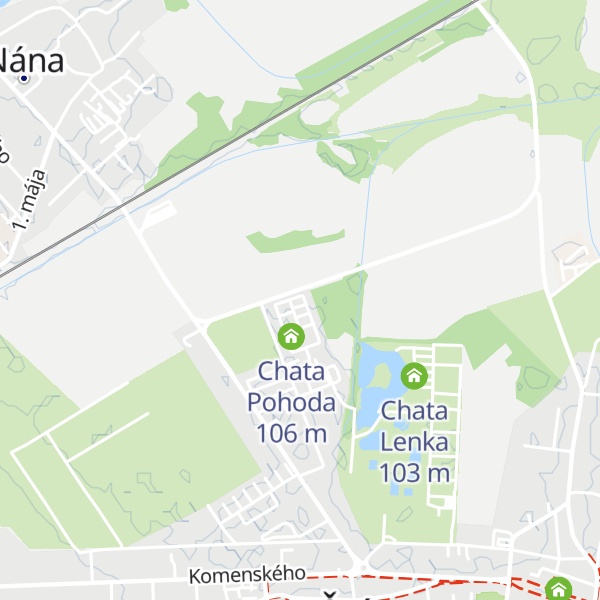 Map of Chata Stela West