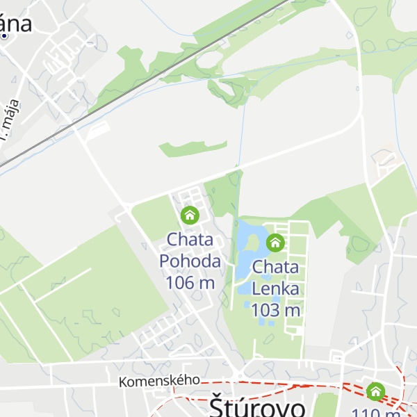 Map of Chata Štibrányi