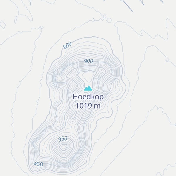 Map of Hoedkop