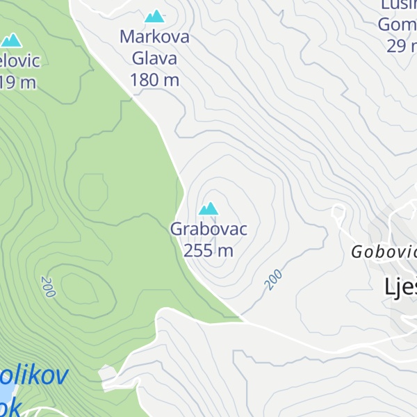 Map of Grabovac