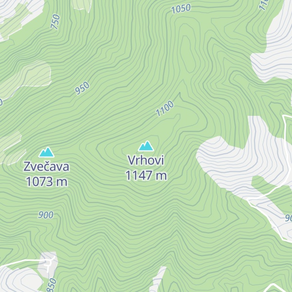 Map of Vrhovi