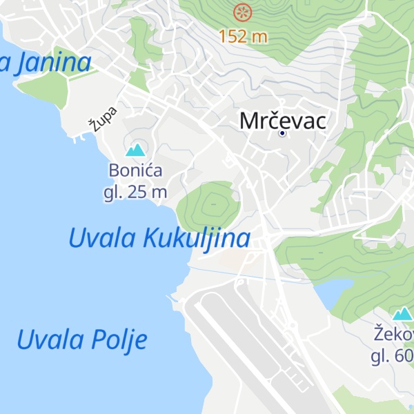 Map of Kukuljina